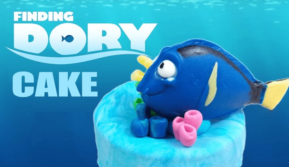 Tarta de Buscando a Dory