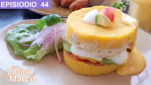Causa Rellena de pollo