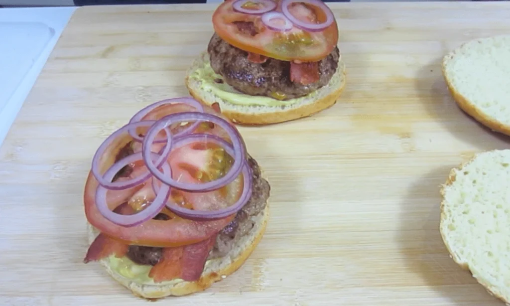 Montar hamburguesas caseras