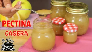 Pectina casera natural para mermeladas