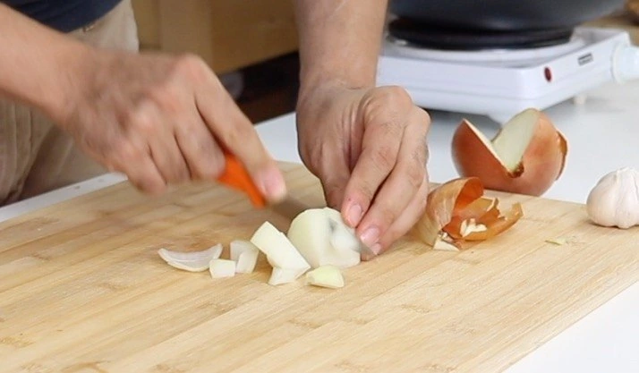 Picar cebolla