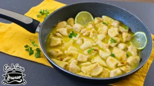 Pollo al limón chino con pechuga