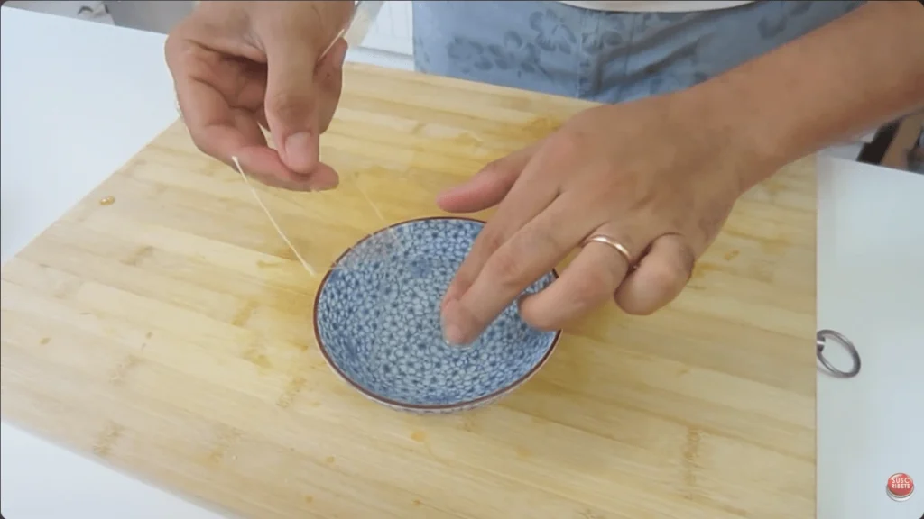 hidratada hoja de gelatina
