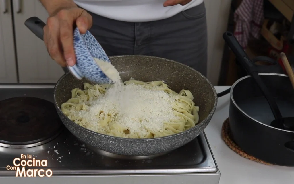añadimos el queso rallado
