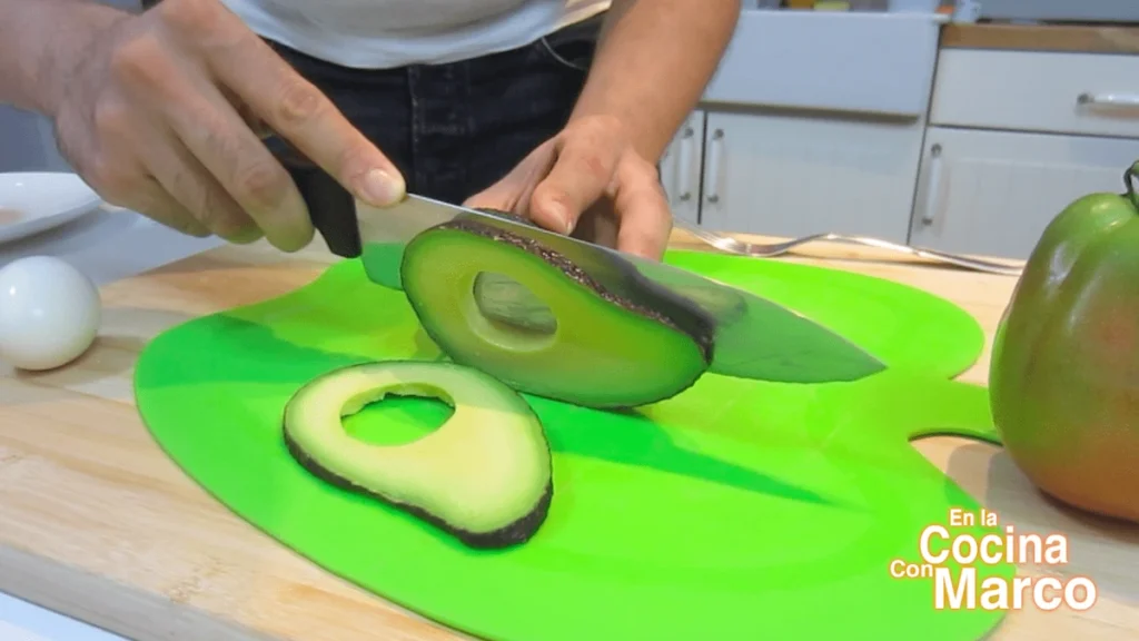 cortar aguacate