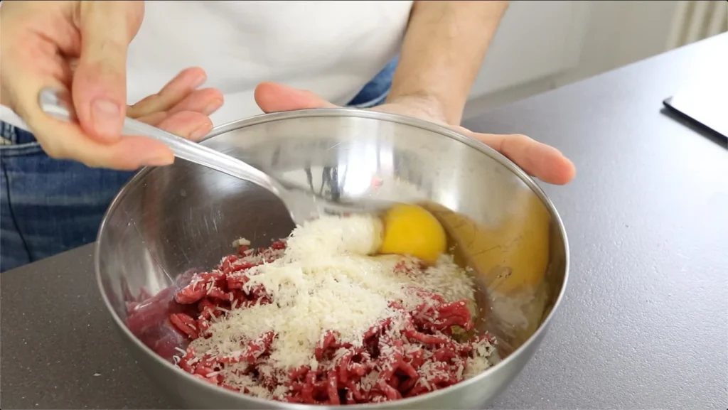 hacer masa albondigas