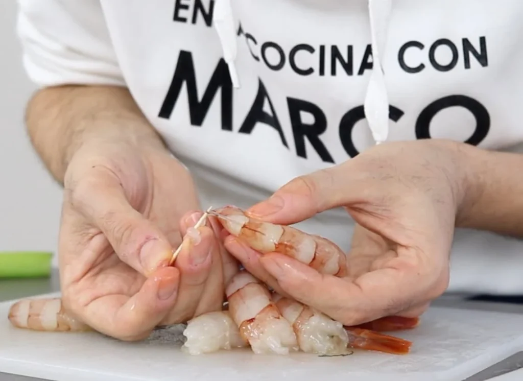 limpiar gambas