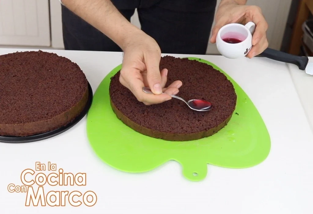 mojamos con almibar delas cerezas y kirsh