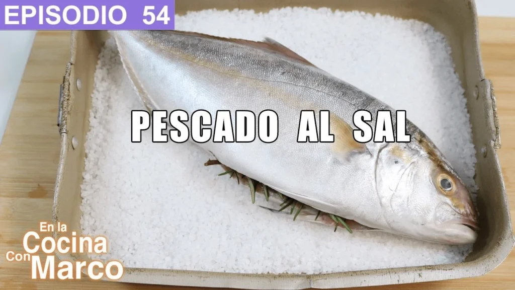 pescado a la sal receta