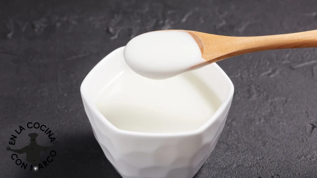 yogur natural ingrediente