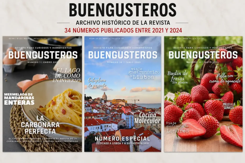 Buengusteros archivo historico de la revista