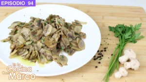 champiñones al ajillo fáciles y sabrosos