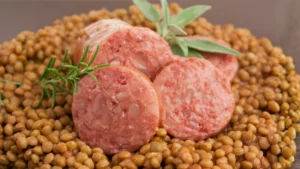 Cotechino con lentejas receta italiana de Año Nuevo
