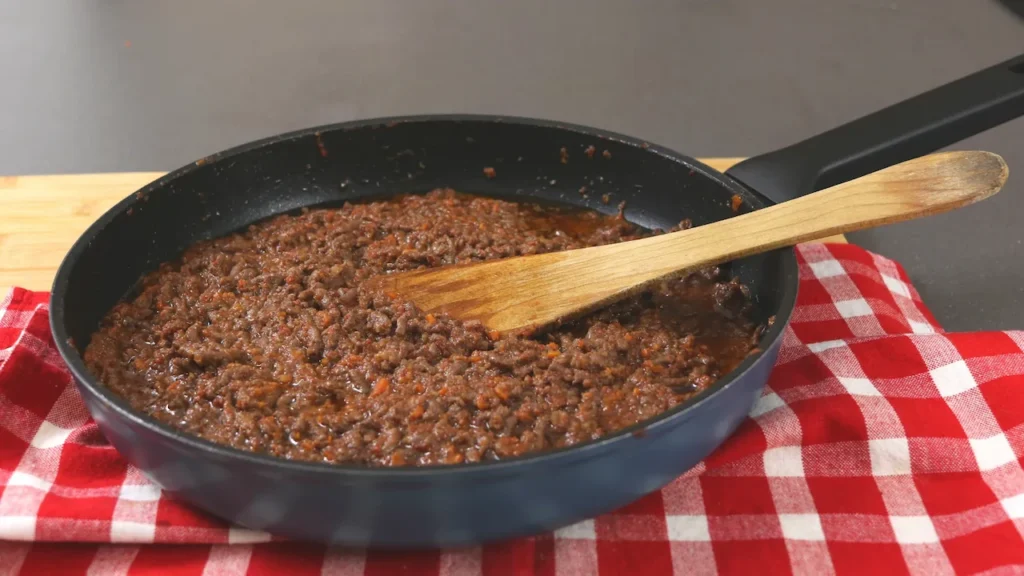 Salsa boloñesa ragu italiano