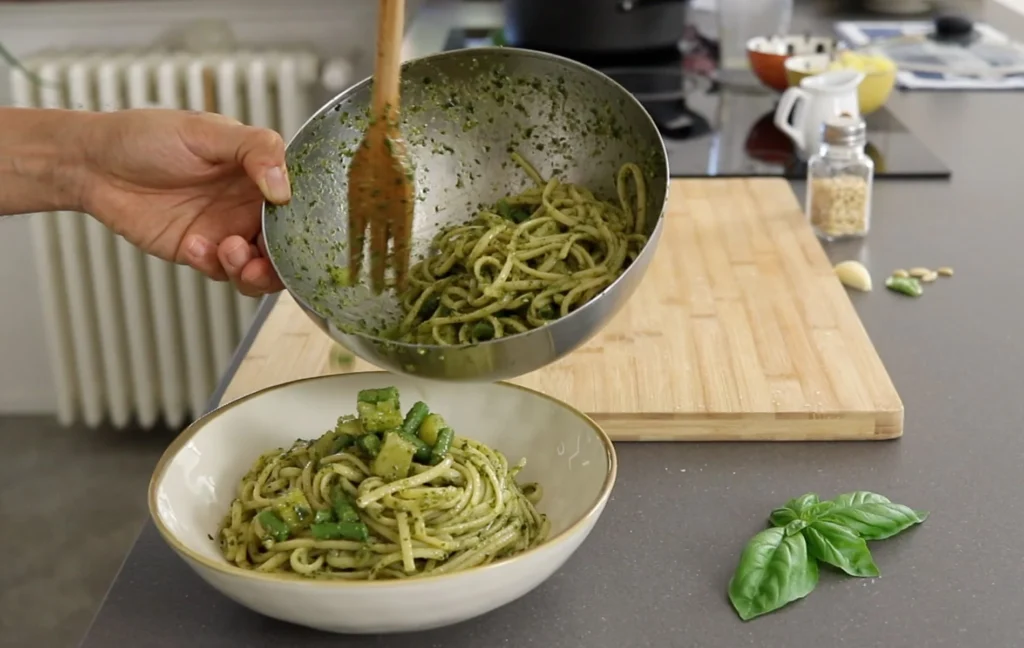 Trenette al pesto de Luca
