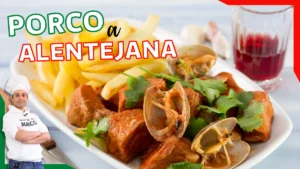 carne de porco à alentejana receta tradicional portuguesa