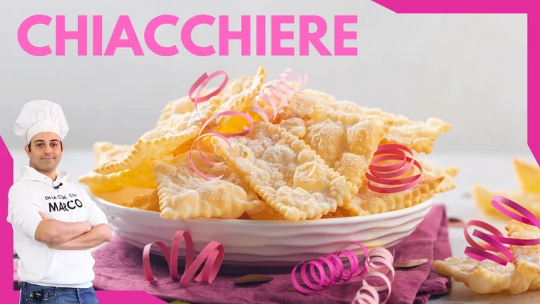 chiacchiere italianas postre de carnaval italiano