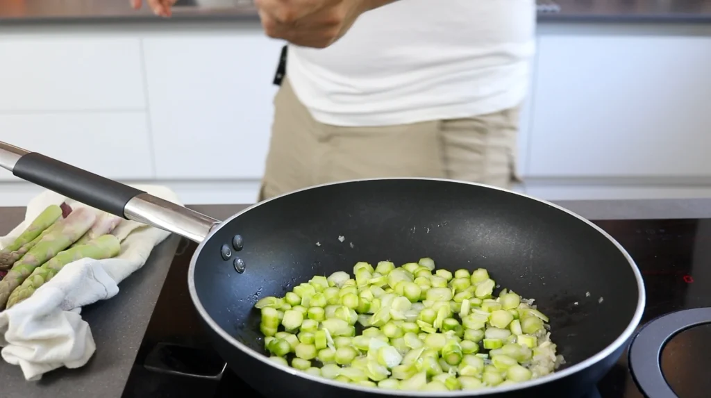 cocinar espárragos