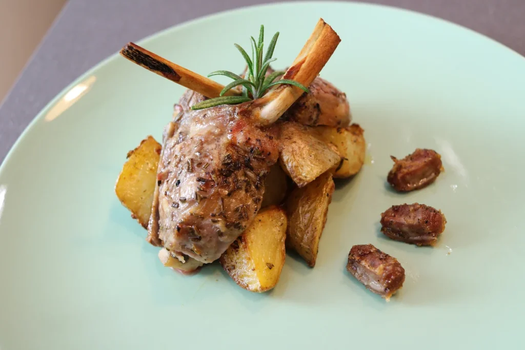 costillas de cordero al horno