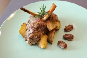 costillas de cordero al horno