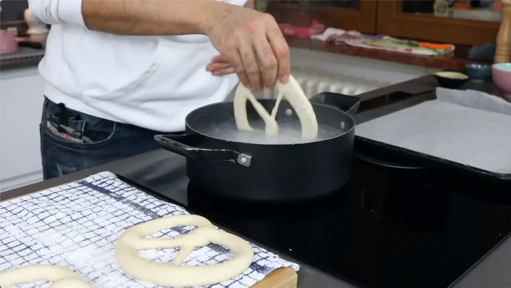hervir pretzel alemán