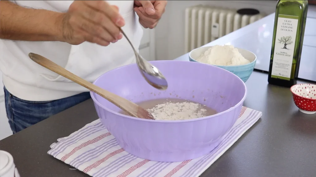 masa para focaccia italiana